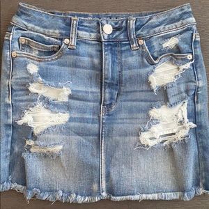 American Eagle Jean Skirt